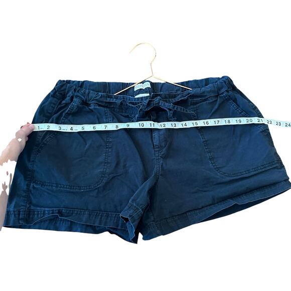 Merona Navy Drawstring Shorts - Size XL - Gently Worn - Picture 2 of 8